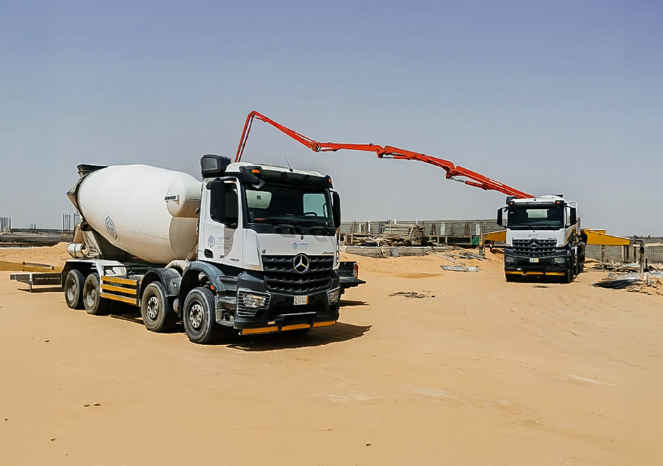 شركة توريد خرسانة بالقصيم – الريادة في جودة البناء بمنطقة القصيم